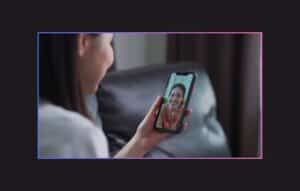 La aplicación de videollamadas